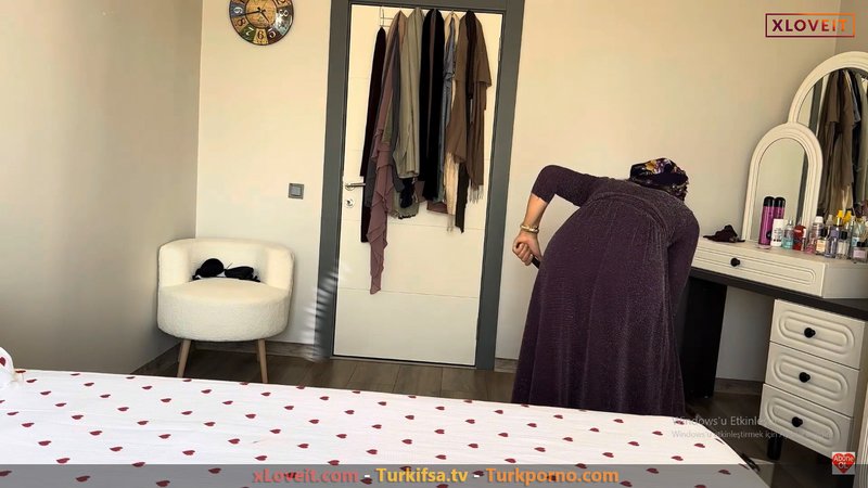 Fatma ile her telden ifşa Yatak odasına paspas çekti